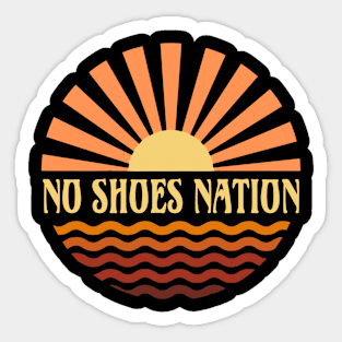 No Personalized Shoes  Name Vintage Styles Camping 70s 80s 90s Sticker